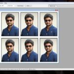 The best way to Create Passport dimension picture in Adobe Photoshop 7.0 in Telugu | VSJ Tech Telugu